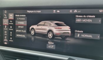PORSCHE CAYENNE III COUPE V6 3.0 E-HYBRID 462 TIPTRONIC plein