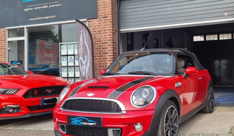 MINI II CABRIOLET COOPER S 1.6 184 CH PACK RED HOT CHILI plein