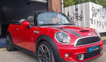 MINI II CABRIOLET COOPER S 1.6 184 CH PACK RED HOT CHILI plein