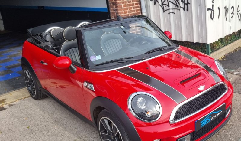 MINI II CABRIOLET COOPER S 1.6 184 CH PACK RED HOT CHILI plein