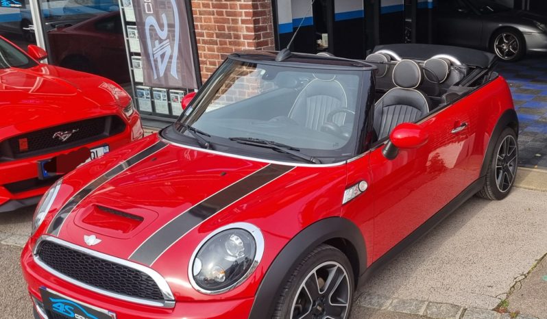 MINI II CABRIOLET COOPER S 1.6 184 CH PACK RED HOT CHILI plein