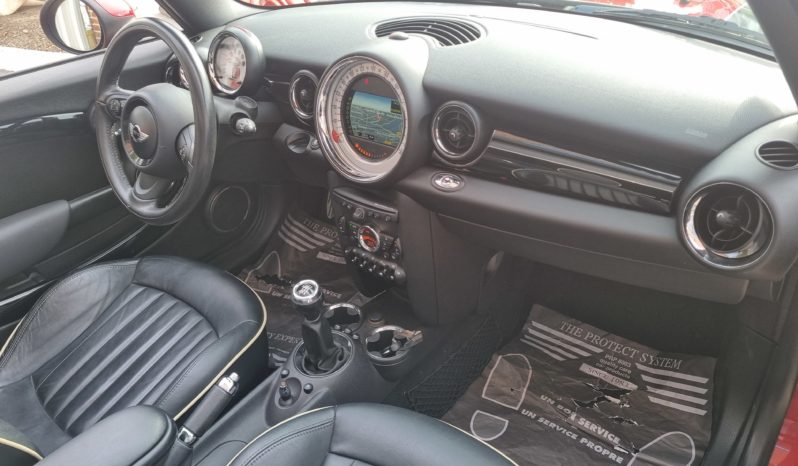 MINI II CABRIOLET COOPER S 1.6 184 CH PACK RED HOT CHILI plein