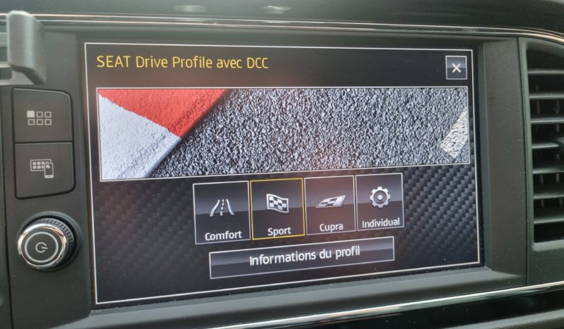 SEAT LEON III SC 2.0 TSI 300 CH CUPRA DSG6 plein