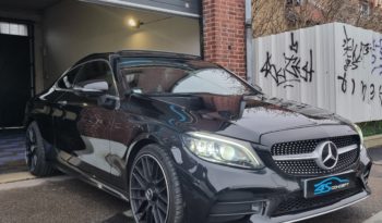 MERCEDES-BENZ CLASSE C 200 COUPE C205 PHASE 2 184 CH AMG LINE 9G-TRONIC plein