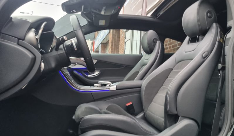 MERCEDES-BENZ CLASSE C 200 COUPE C205 PHASE 2 184 CH AMG LINE 9G-TRONIC plein
