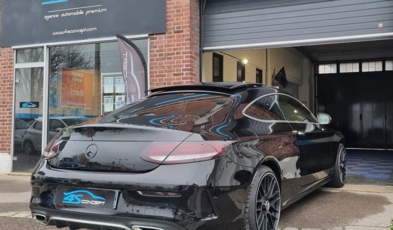 MERCEDES-BENZ CLASSE C 200 COUPE C205 PHASE 2 184 CH AMG LINE 9G-TRONIC plein