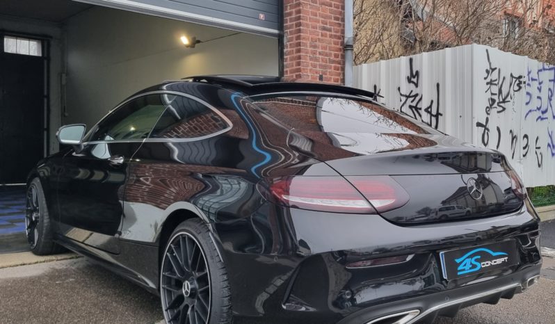MERCEDES-BENZ CLASSE C 200 COUPE C205 PHASE 2 184 CH AMG LINE 9G-TRONIC plein