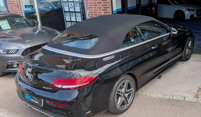 MERCEDES-BENZ CLASSE C CABRIOLET 220d 194 CH AMG LINE 4 MATIC 9G-TRONIC plein