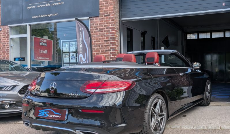 MERCEDES-BENZ CLASSE C CABRIOLET 220d 194 CH AMG LINE 4 MATIC 9G-TRONIC plein