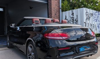 MERCEDES-BENZ CLASSE C CABRIOLET 220d 194 CH AMG LINE 4 MATIC 9G-TRONIC plein