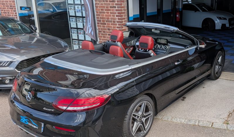 MERCEDES-BENZ CLASSE C CABRIOLET 220d 194 CH AMG LINE 4 MATIC 9G-TRONIC plein