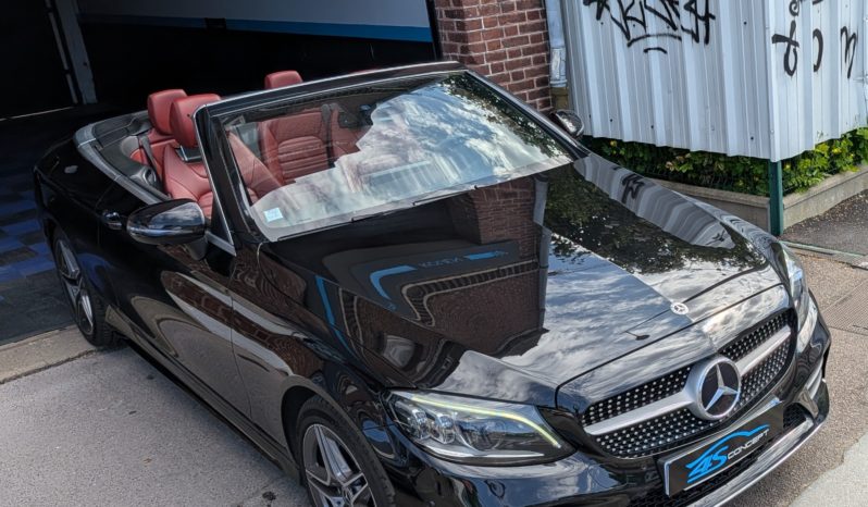 MERCEDES-BENZ CLASSE C CABRIOLET 220d 194 CH AMG LINE 4 MATIC 9G-TRONIC plein