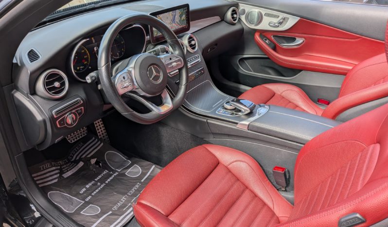 MERCEDES-BENZ CLASSE C CABRIOLET 220d 194 CH AMG LINE 4 MATIC 9G-TRONIC plein