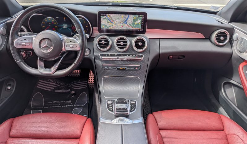 MERCEDES-BENZ CLASSE C CABRIOLET 220d 194 CH AMG LINE 4 MATIC 9G-TRONIC plein