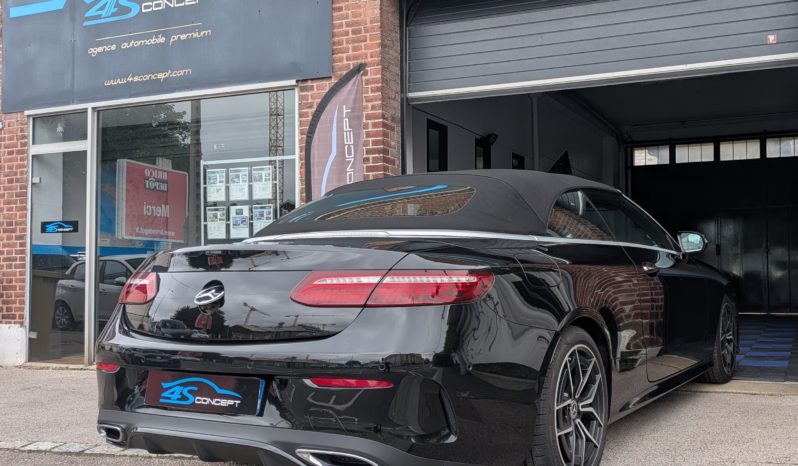 MERCEDES-BENZ CLASSE E 220d CABRIOLET 194 CH AMG LINE 9G-TRONIC plein