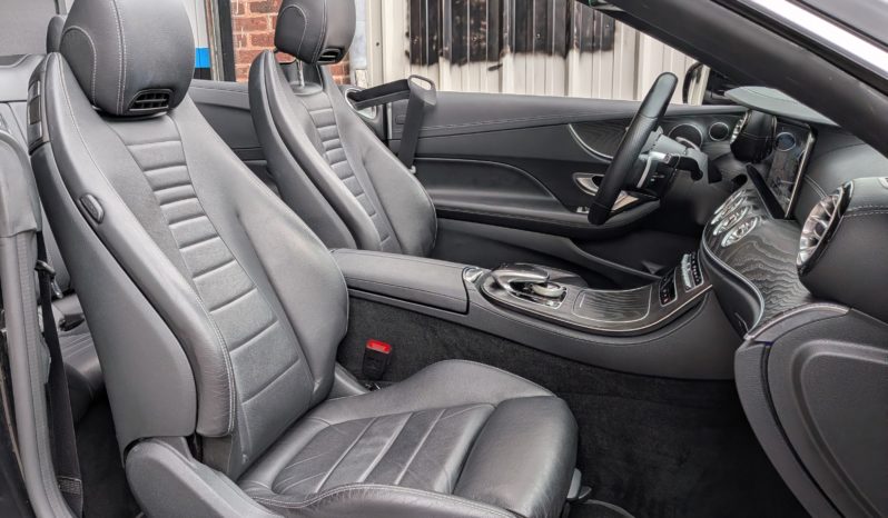 MERCEDES-BENZ CLASSE E 220d CABRIOLET 194 CH AMG LINE 9G-TRONIC plein
