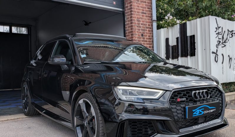 AUDI RS3 (2) SPORTBACK 2.5 TFSI 400 CH QUATTRO S-TRONIC plein