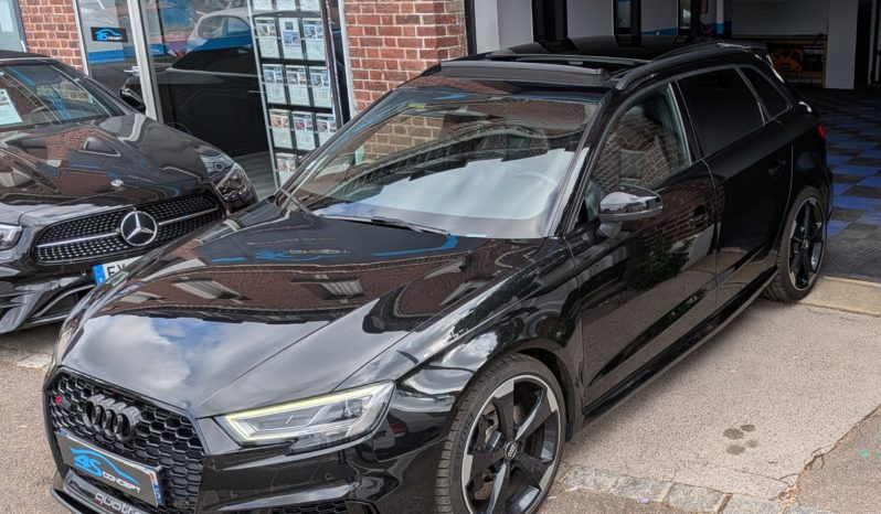 AUDI RS3 (2) SPORTBACK 2.5 TFSI 400 CH QUATTRO S-TRONIC plein