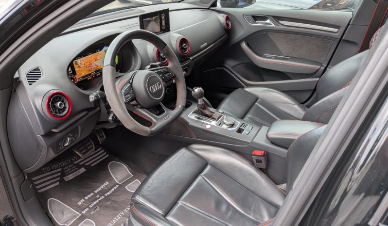 AUDI RS3 (2) SPORTBACK 2.5 TFSI 400 CH QUATTRO S-TRONIC plein