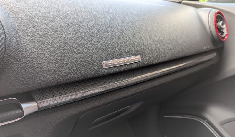 AUDI RS3 (2) SPORTBACK 2.5 TFSI 400 CH QUATTRO S-TRONIC plein